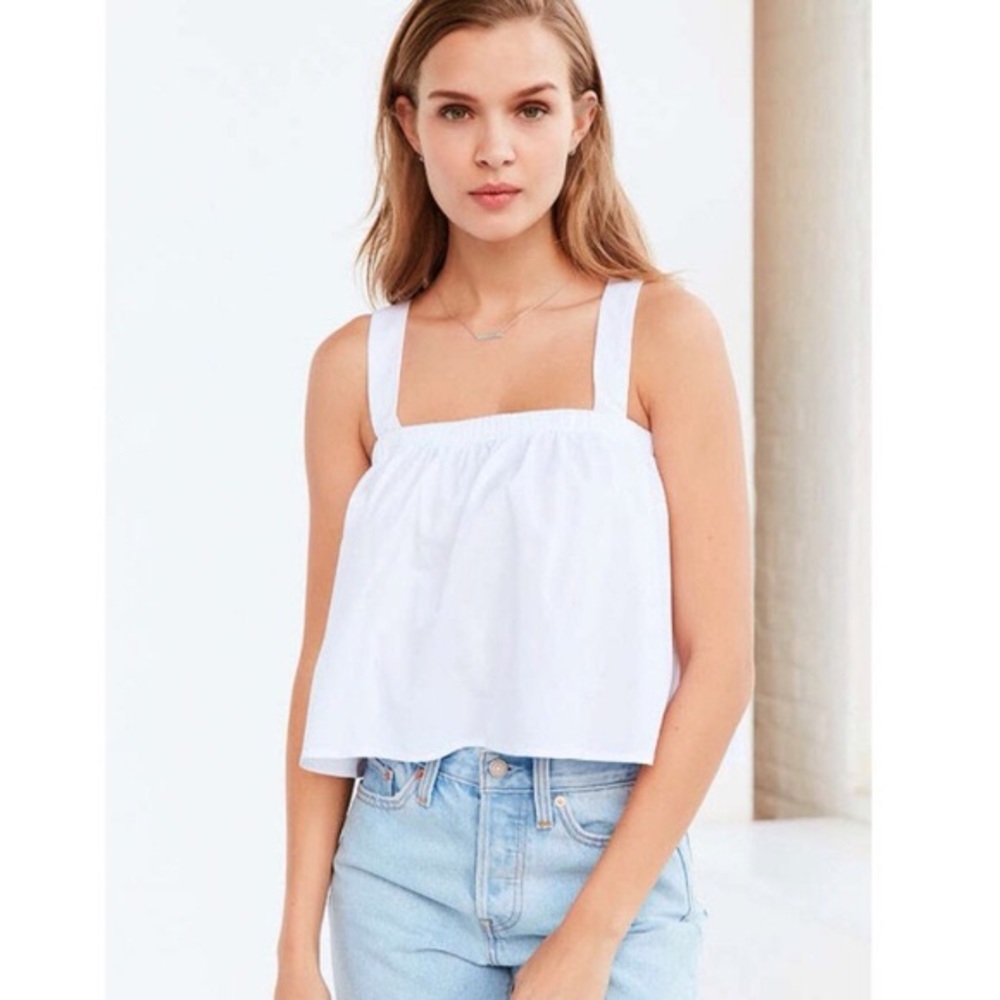Urban Outfitters Kimchi Blue Tie-Back Crop Tank